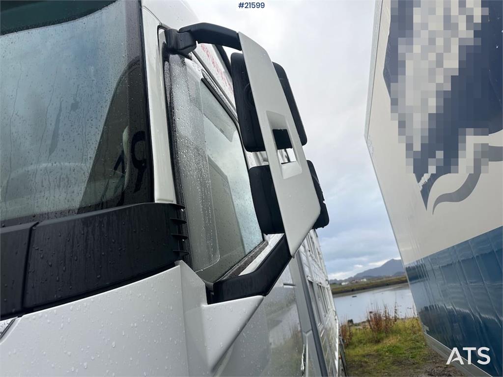 Volvo 540 8x4 livestock truck w/ Finkl body, onspot and