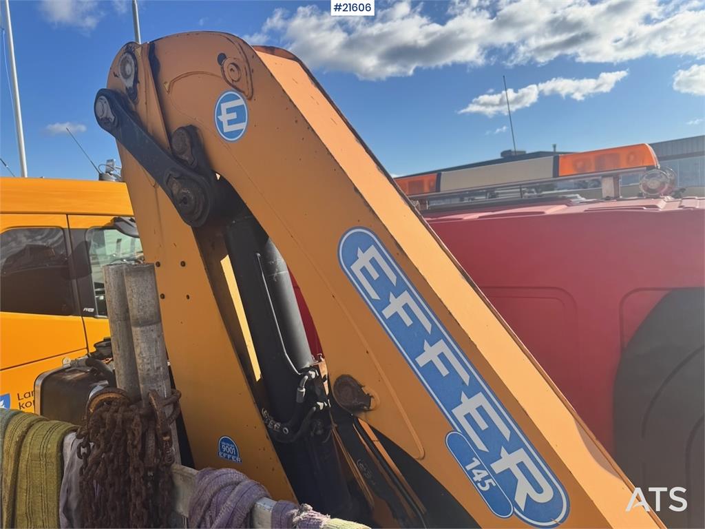Volvo FE320 4x2 Crane truck w/ Effer 145 Crane.