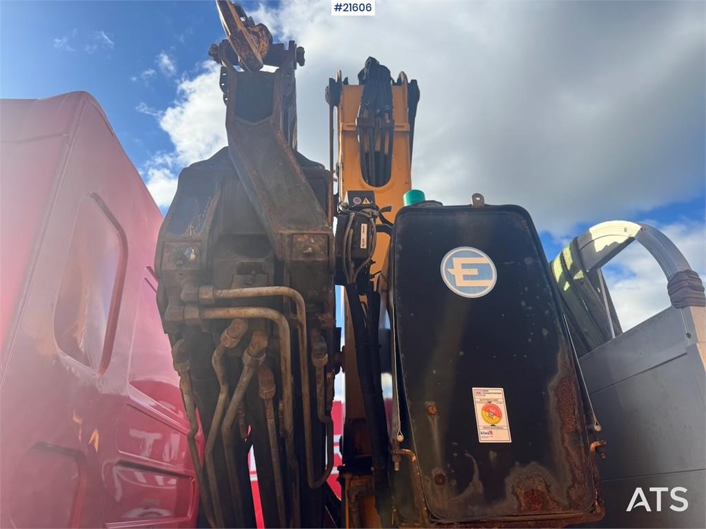 Volvo FE320 4x2 Crane truck w/ Effer 145 Crane.