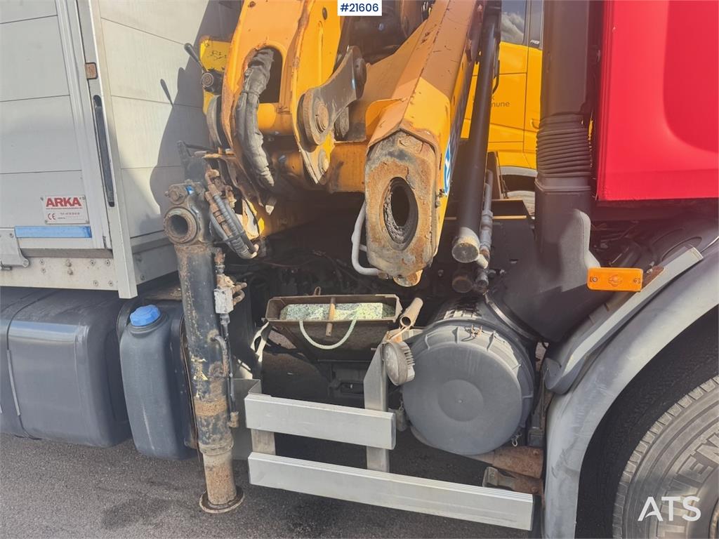 Volvo FE320 4x2 Crane truck w/ Effer 145 Crane.
