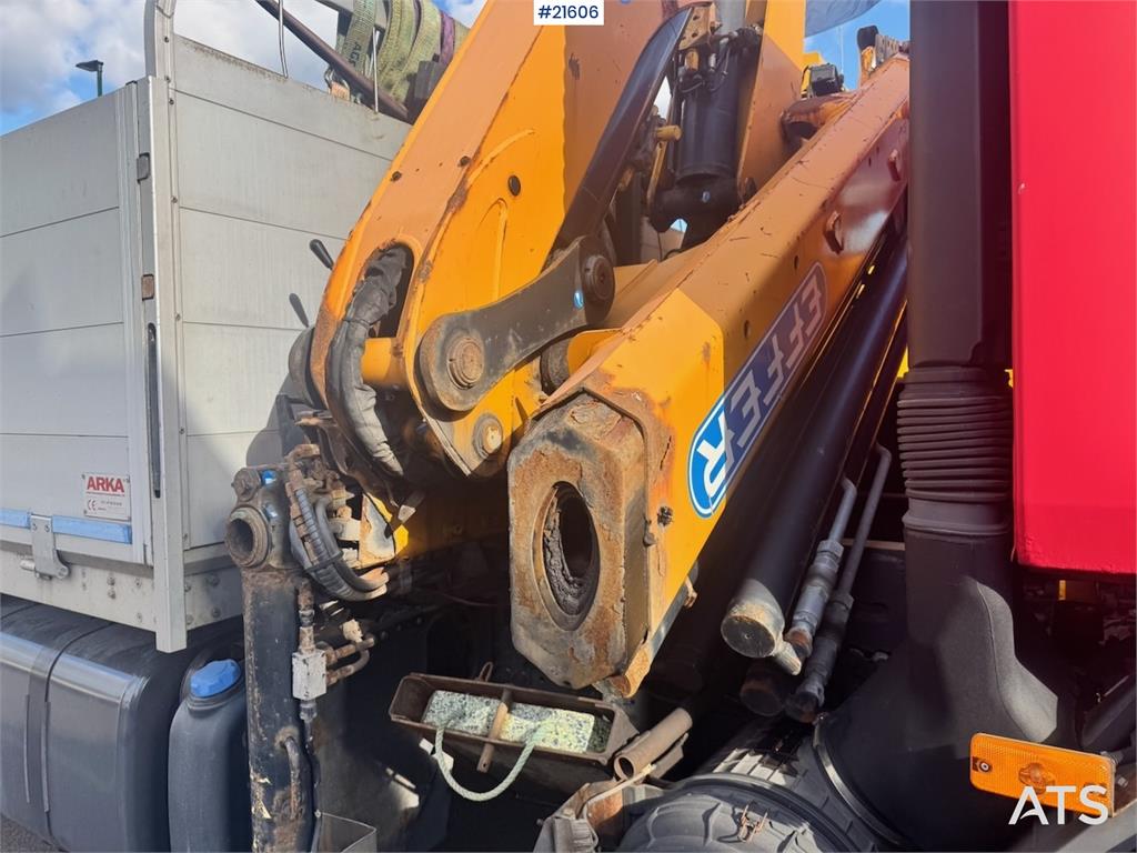 Volvo FE320 4x2 Crane truck w/ Effer 145 Crane.