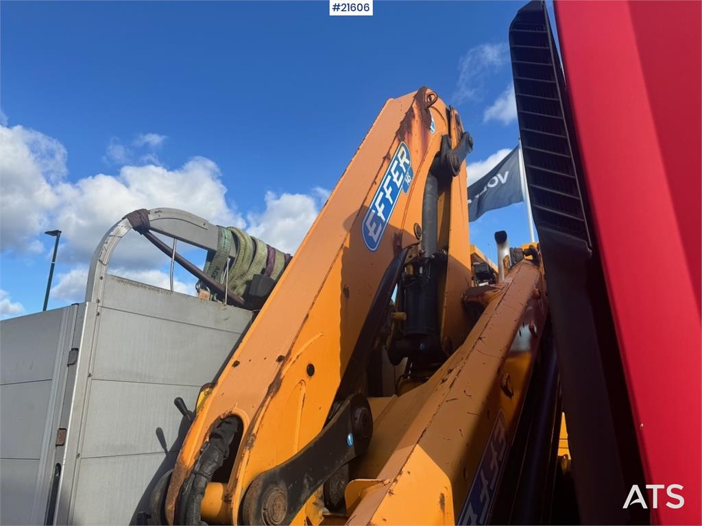 Volvo FE320 4x2 Crane truck w/ Effer 145 Crane.