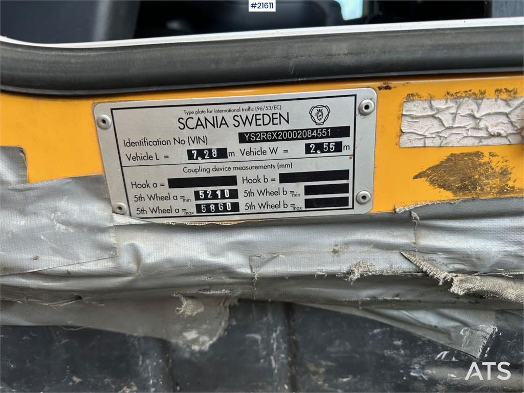 Scania R560 6x2 tractor. WATCH VIDEO.