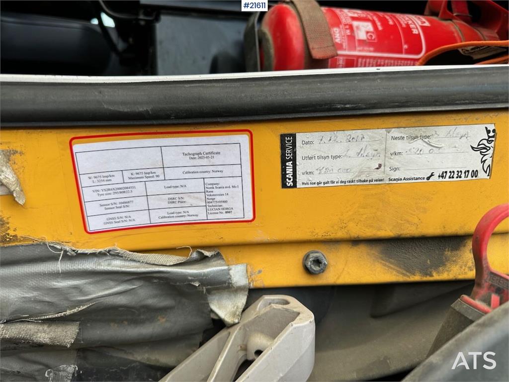 Scania R560 6x2 tractor. WATCH VIDEO.