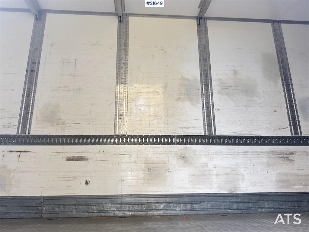 MAN TGS 35.480 8x2 Box truck w/ Full side opening.