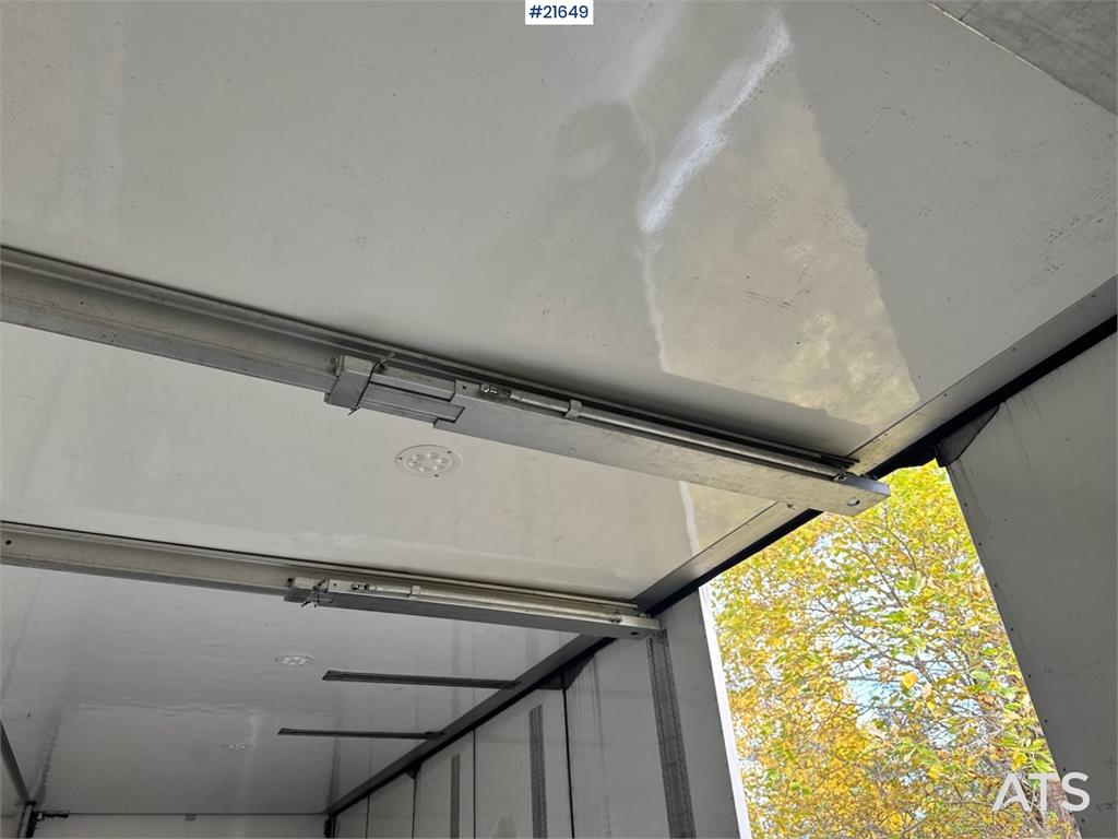 MAN TGS 35.480 8x2 Box truck w/ Full side opening.