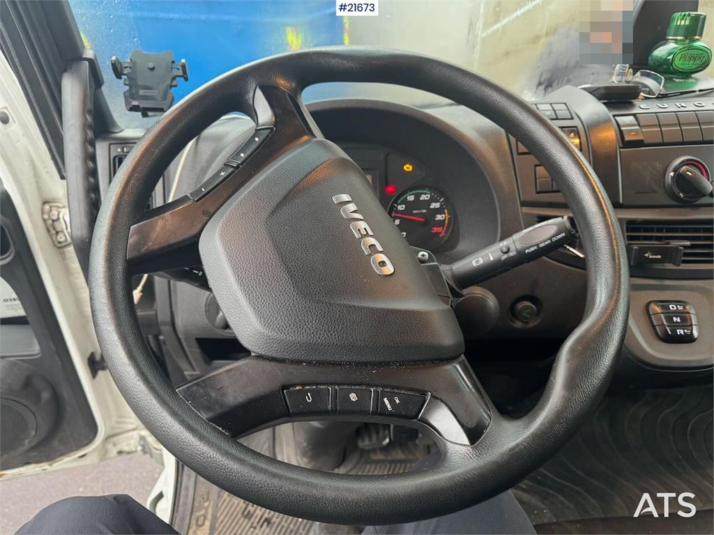 Iveco 75-210 4x2 Box Truck with Lift WATCH VIDEO