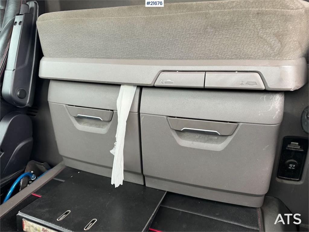 Scania R580 6x4 Tipper Truck with Snow Plow Setup