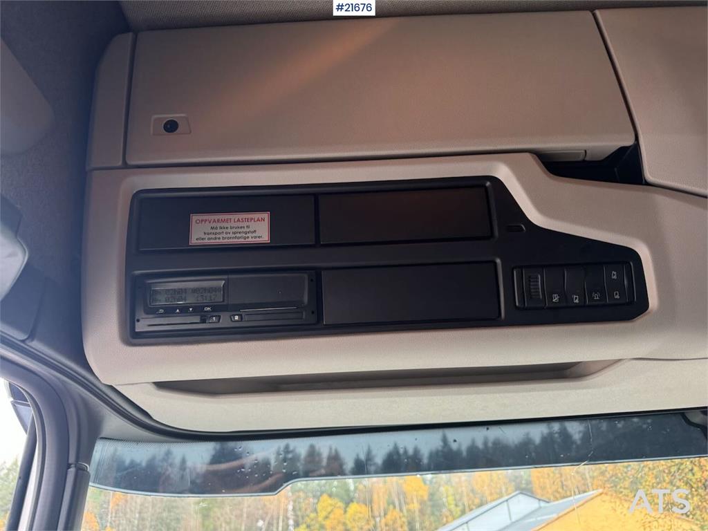 Scania R580 6x4 Tipper Truck with Snow Plow Setup