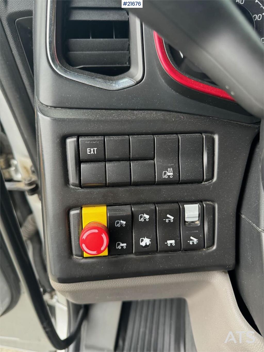 Scania R580 6x4 Tipper Truck with Snow Plow Setup