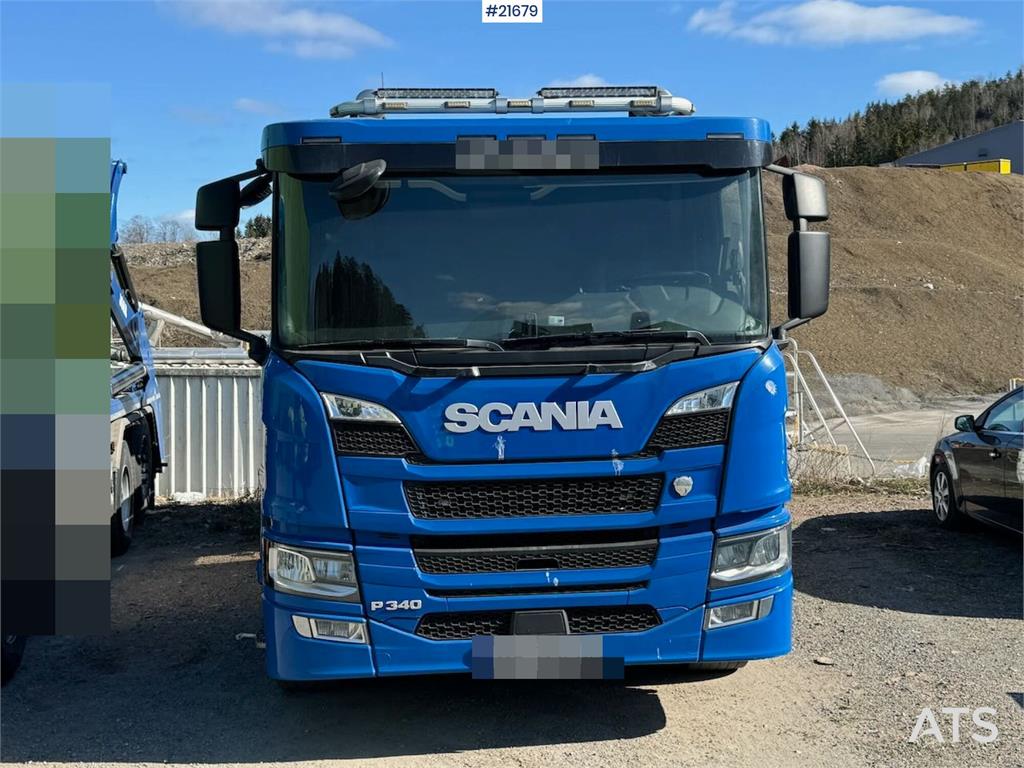 Scania P340 6x2 Skip Loader with Joab Body WATCH VIDEO