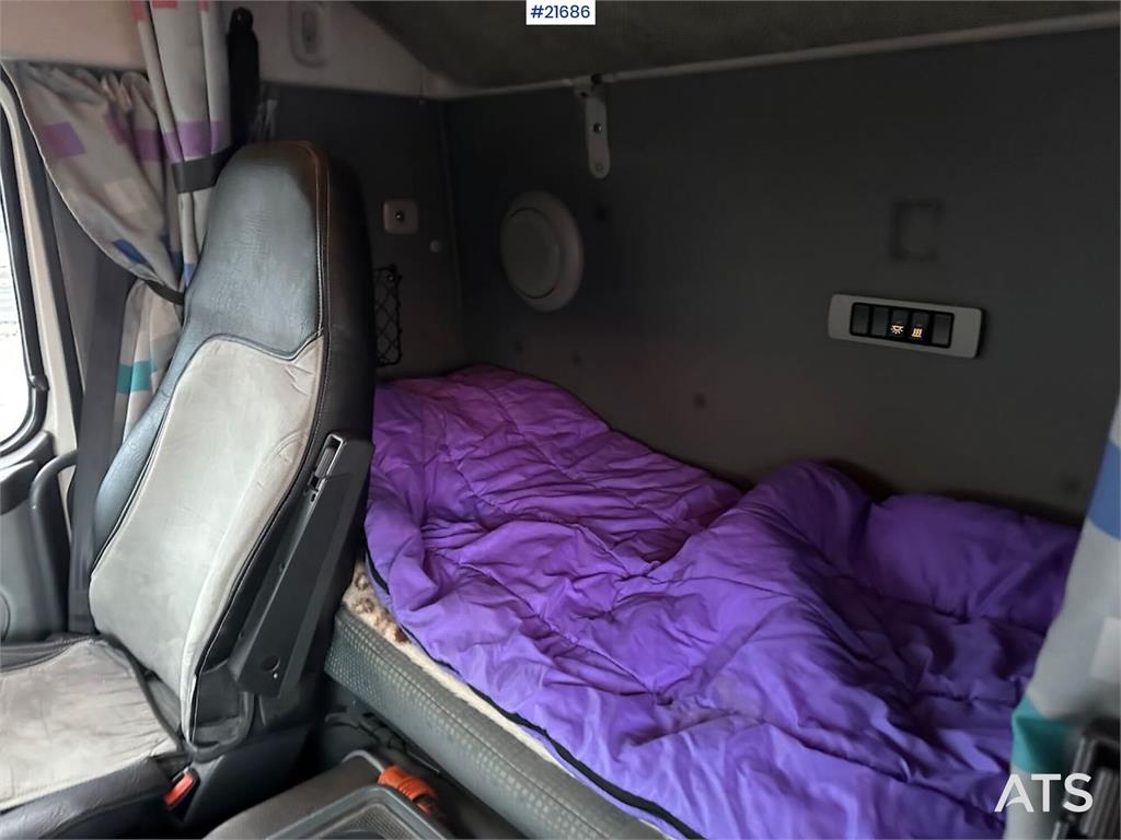 Volvo FM12 Globetrotter 6x4 crane truck w/ rear mounted