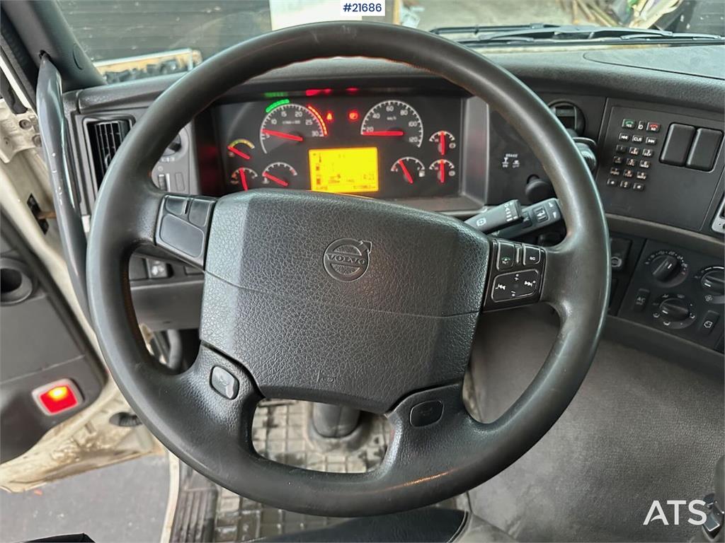 Volvo FM12 Globetrotter 6x4 crane truck w/ rear mounted