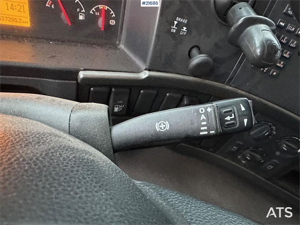 Volvo FM12 Globetrotter 6x4 crane truck w/ rear mounted