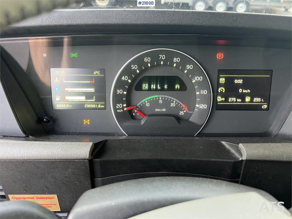 Volvo FH540 6x4 tipper truck w/ asphalt box and tipper b