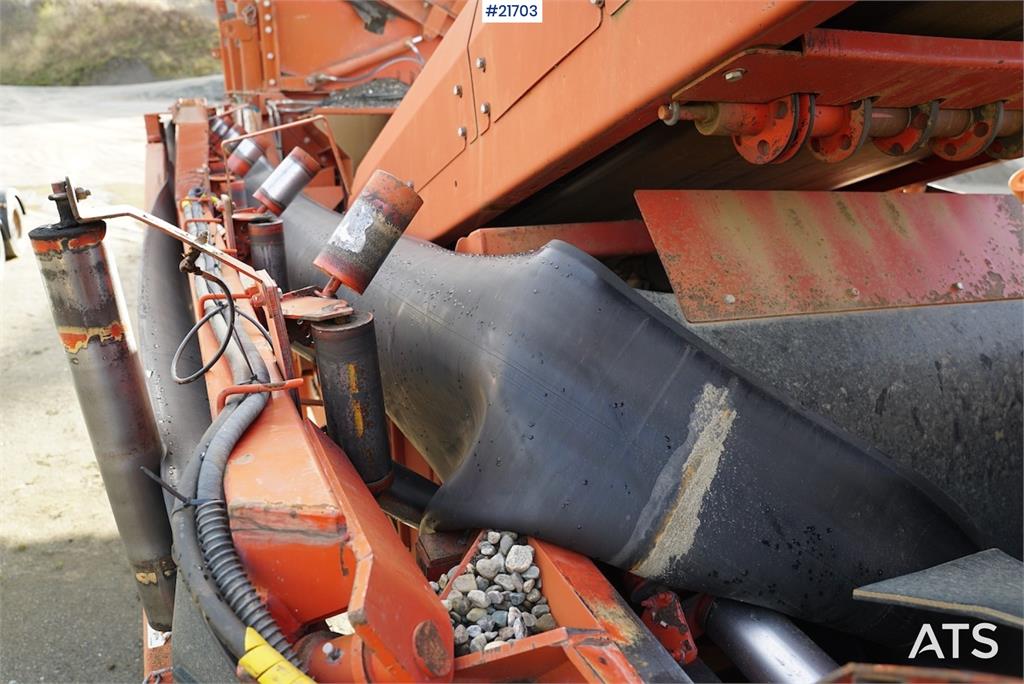 Finlay 683 2 cover sorting plant w/only 5900 hours on SEM