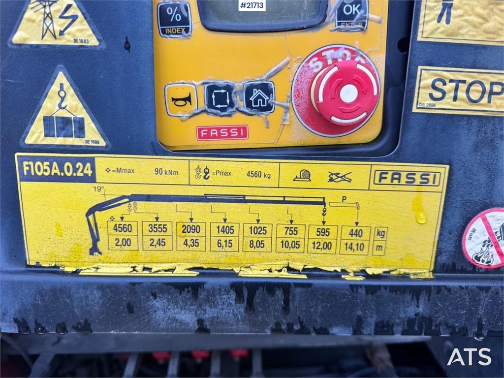 DAF Fa 45.220 Crane truck. 180,000 km.