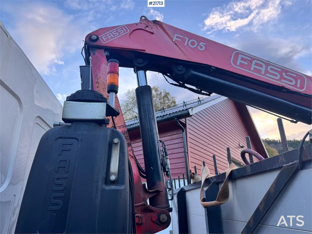 DAF Fa 45.220 Crane truck. 180,000 km.