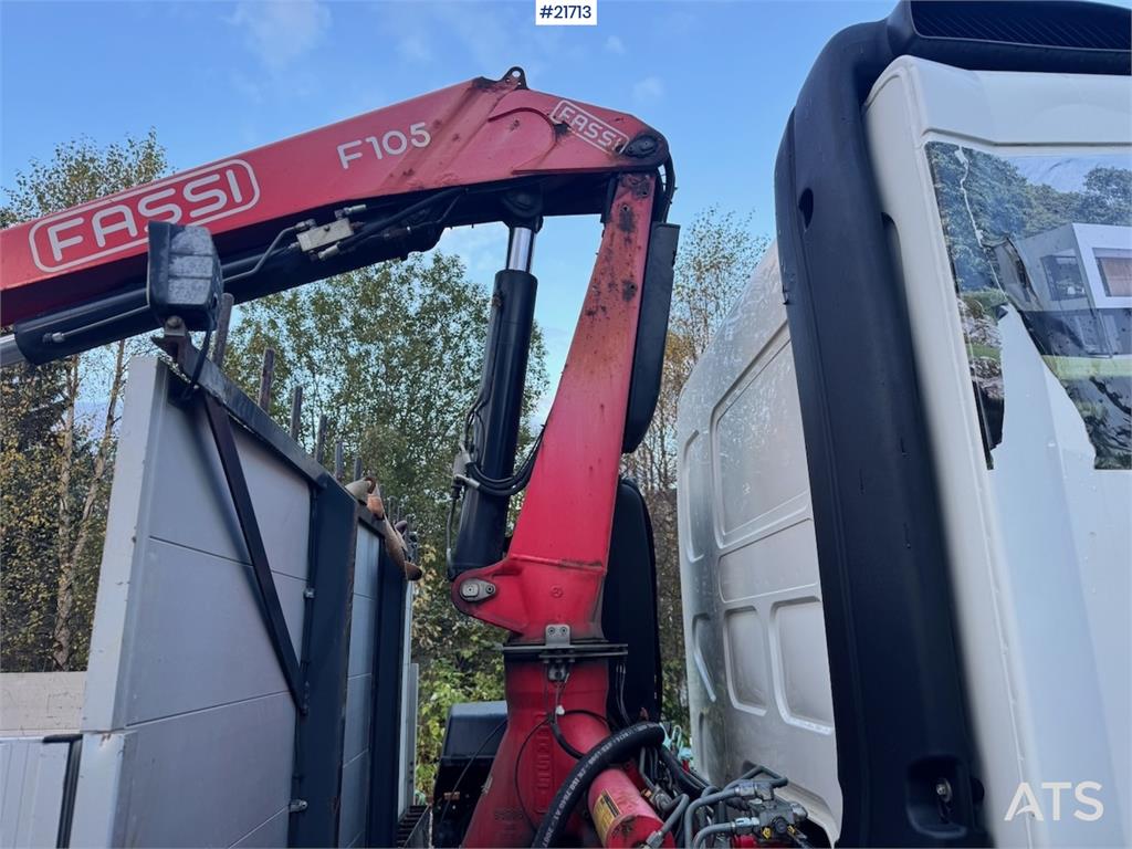 DAF Fa 45.220 Crane truck. 180,000 km.