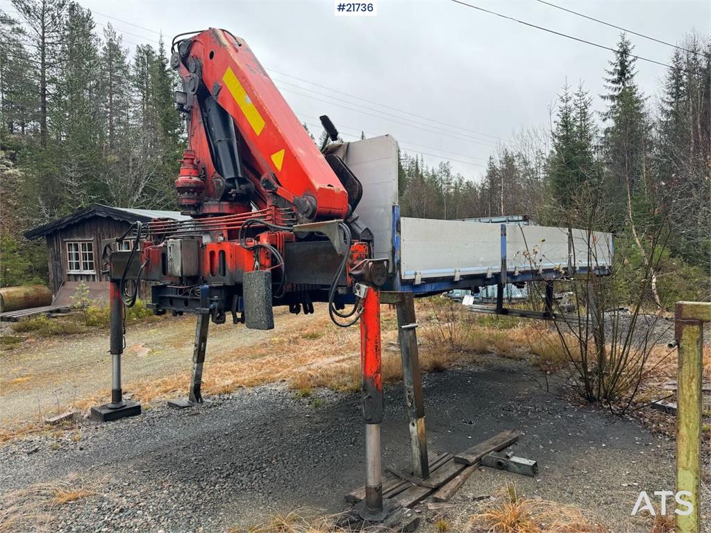 Volvo FL12 with 22 t/m Palfinger Crane, Timber Platform,