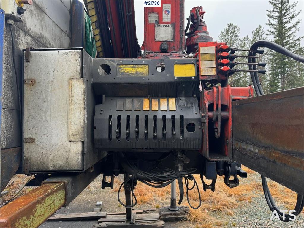 Volvo FL12 with 22 t/m Palfinger Crane, Timber Platform,