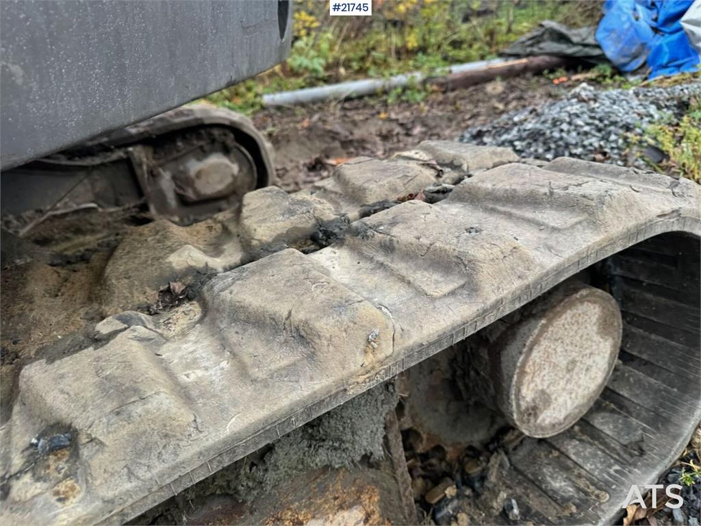 Volvo ECR58D Tracked Excavator with Tilt and Bucket