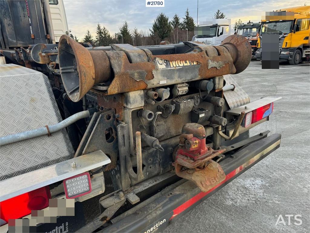 MAN TGS 28.480 6x4 – Hook lift truck with snow plow se