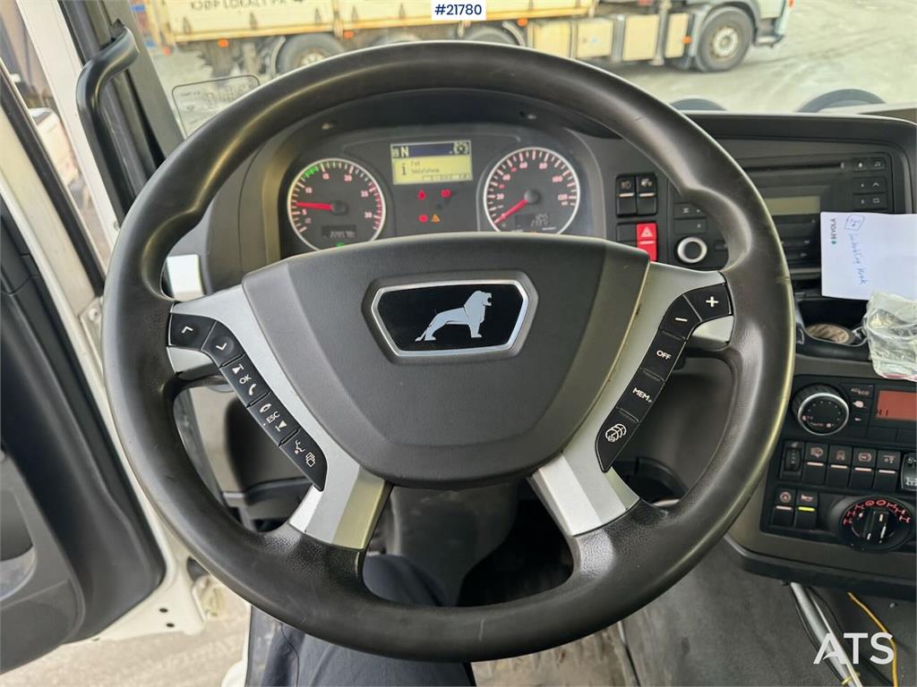 MAN TGS 28.480 6x4 – Hook lift truck with snow plow se