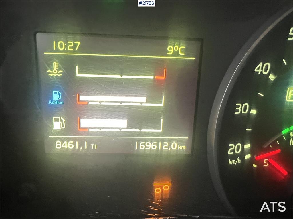 Volvo FH540 8x4 asfaltbil m/ mtdk k218 2 akslet asfalthe