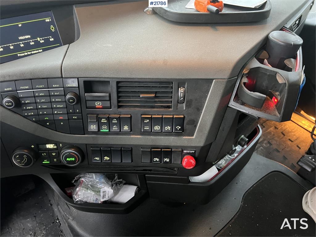 Volvo FH540 8x4 asfaltbil m/ mtdk k218 2 akslet asfalthe