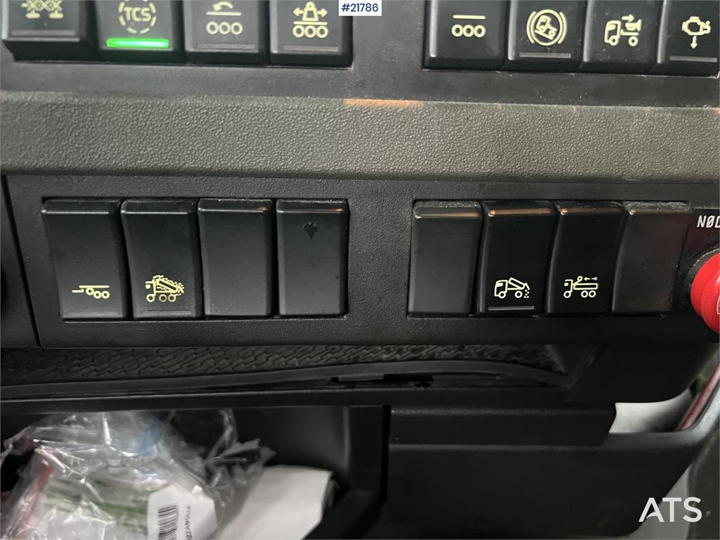 Volvo FH540 8x4 asfaltbil m/ mtdk k218 2 akslet asfalthe