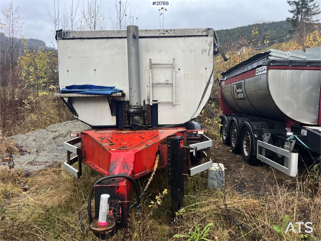 Volvo FH540 8x4 asfaltbil m/ mtdk k218 2 akslet asfalthe