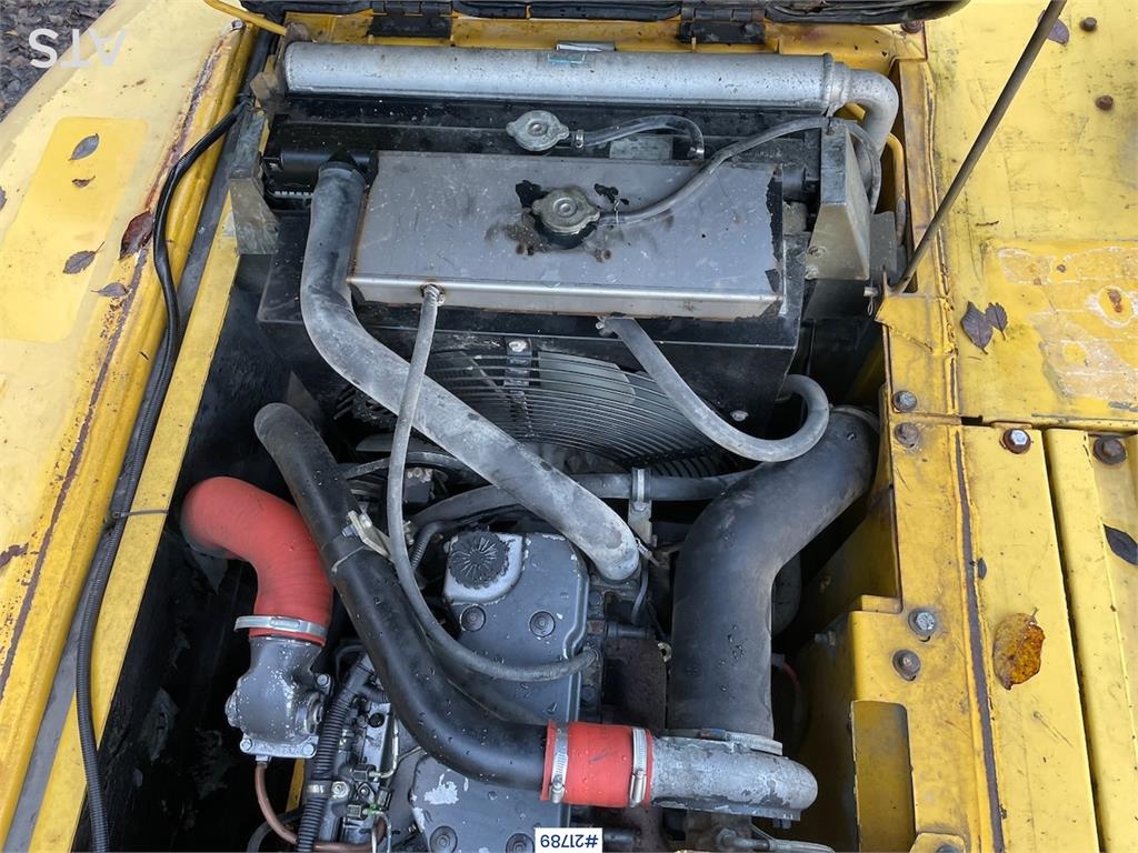 New Holland Kobelco E 265 with flap excavator bucket