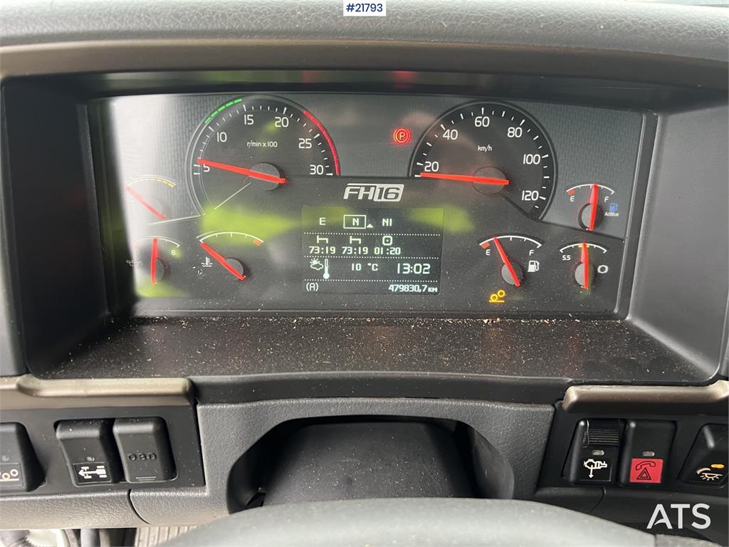 Volvo fh16 8x4 pusher hook truck w/ 24T multilift Hook