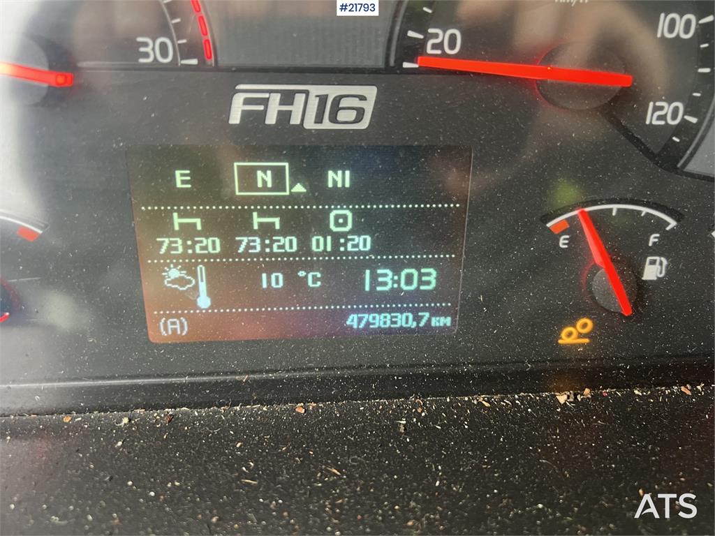 Volvo fh16 8x4 pusher hook truck w/ 24T multilift Hook