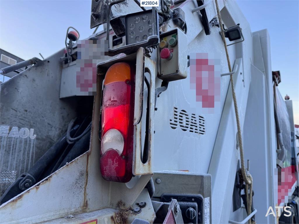 Volvo FM460 6x2 compactor truck with Joab 1 chamber