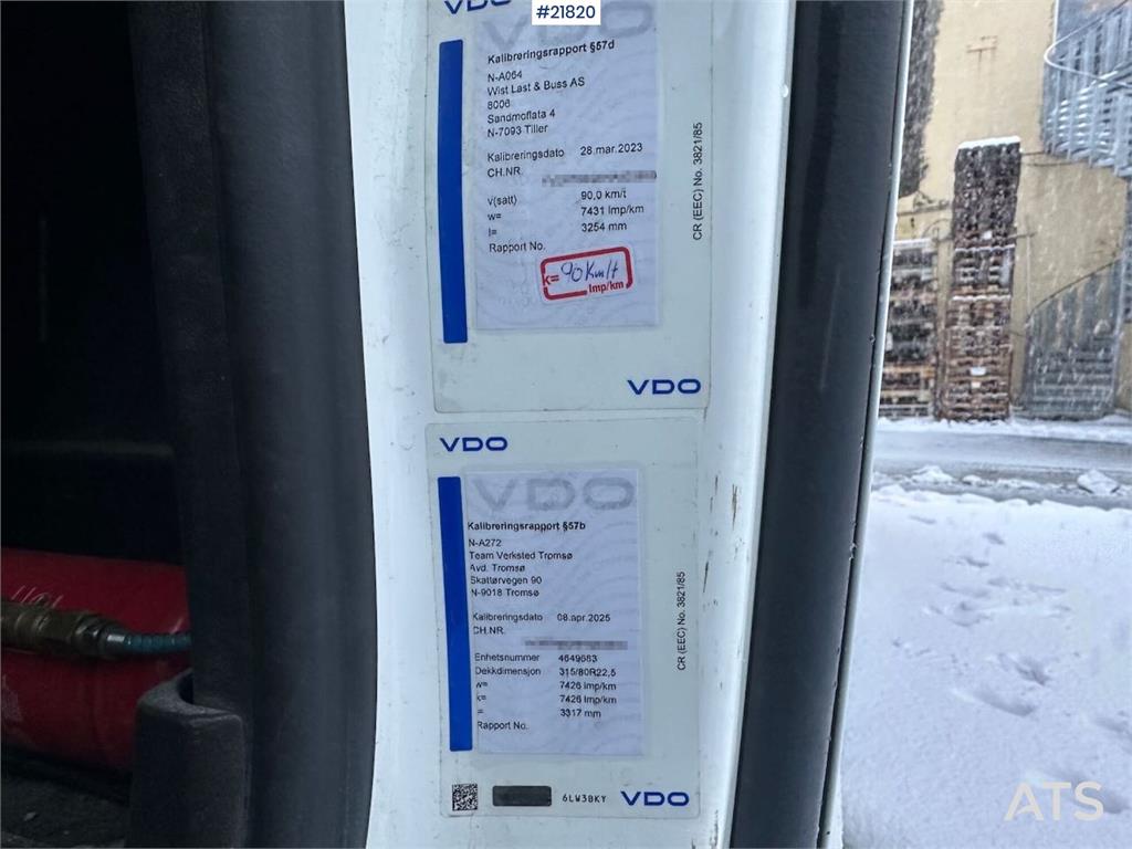 Volvo FH540 8x4 tipper w/ new dual clutch.