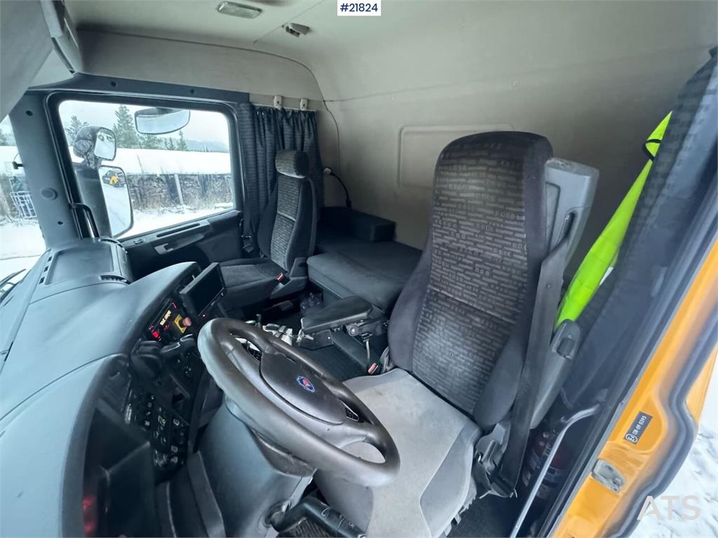 Scania R500 Tipper Truck, Snow Plow Equipped, with Underb