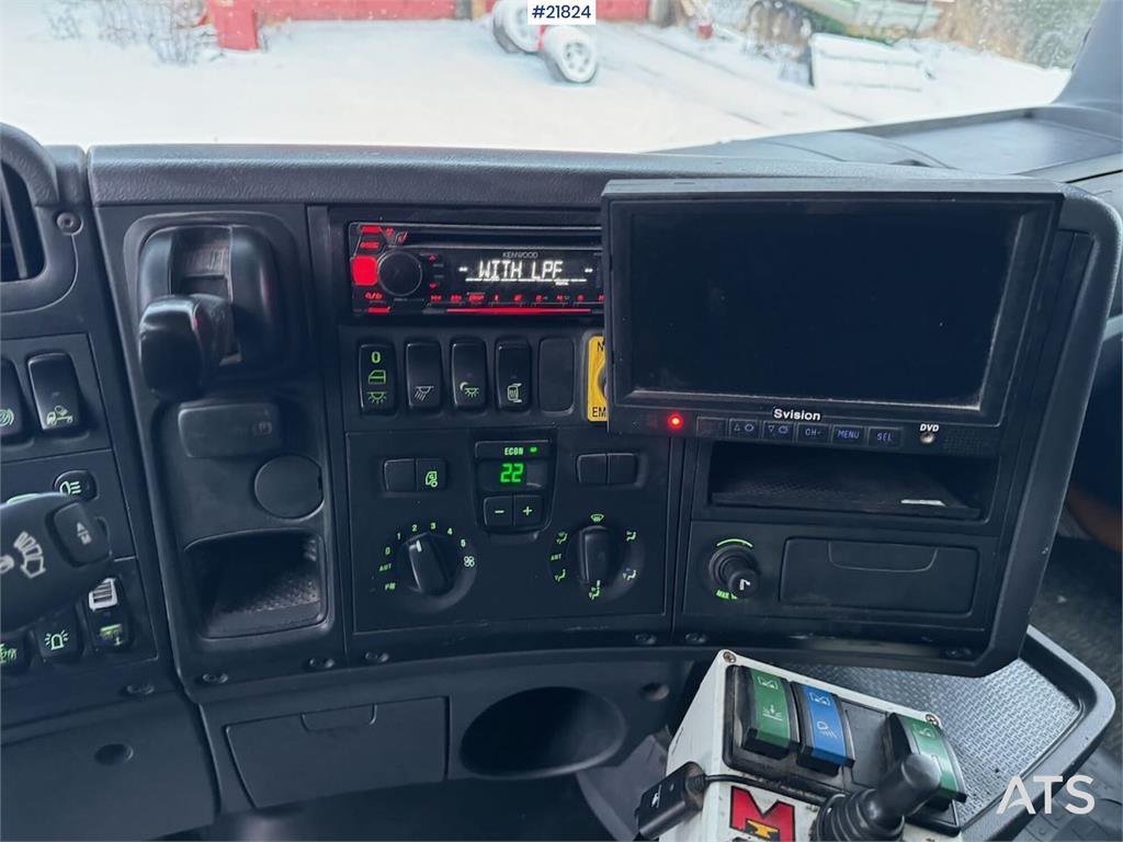 Scania R500 Tipper Truck, Snow Plow Equipped, with Underb