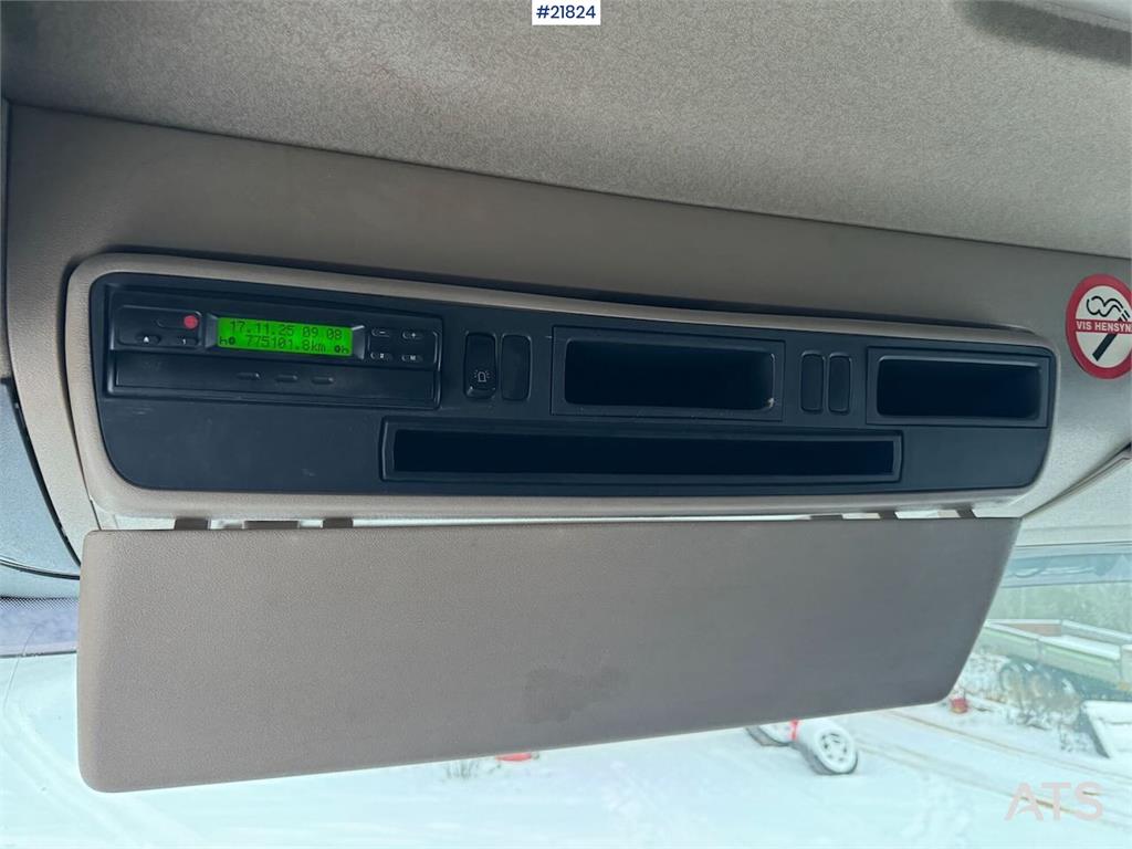 Scania R500 Tipper Truck, Snow Plow Equipped, with Underb