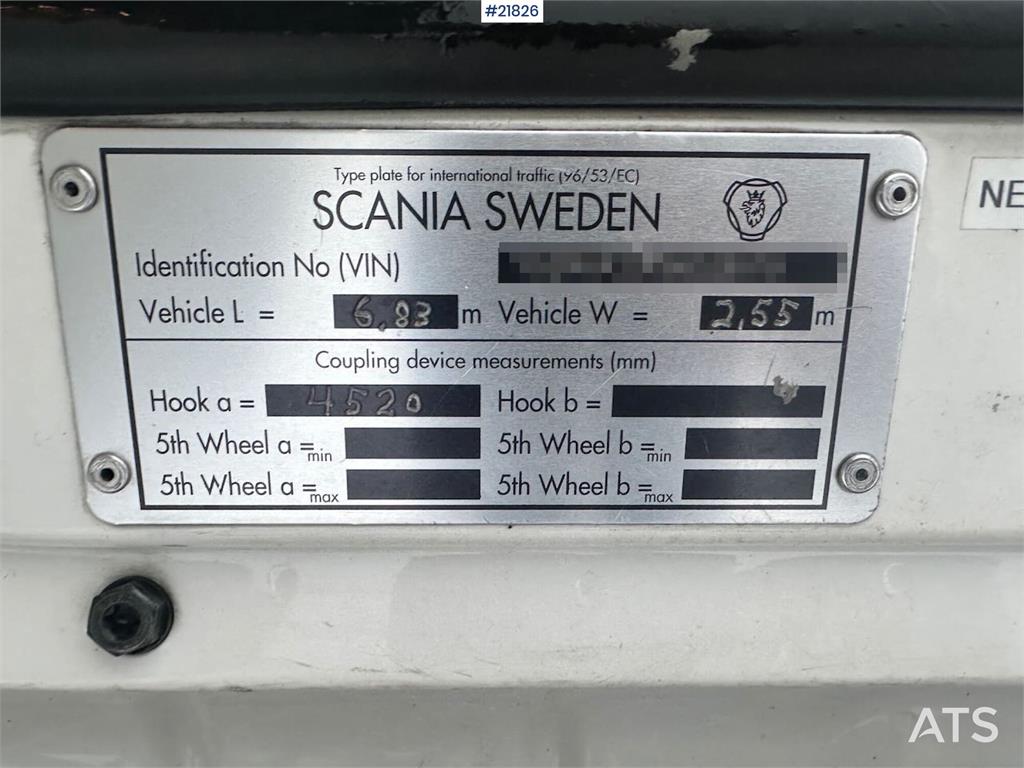 Scania R730 6x2 tractor unit w/ hydraulics. WATCH VIDEO.