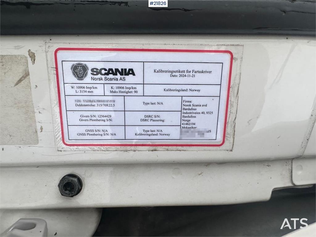 Scania R730 6x2 tractor unit w/ hydraulics. WATCH VIDEO.