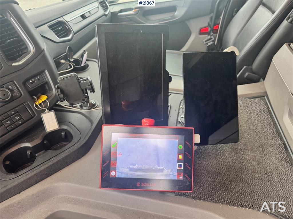 Scania P370 Waste Collection Truck with Washing System WA