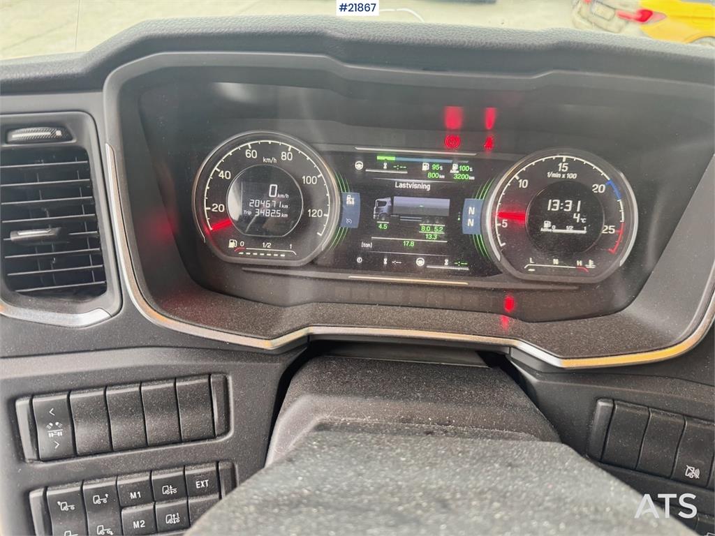 Scania P370 Waste Collection Truck with Washing System WA