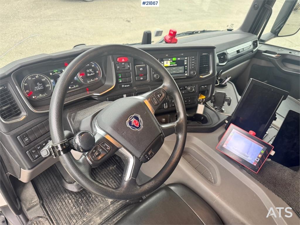 Scania P370 Waste Collection Truck with Washing System WA