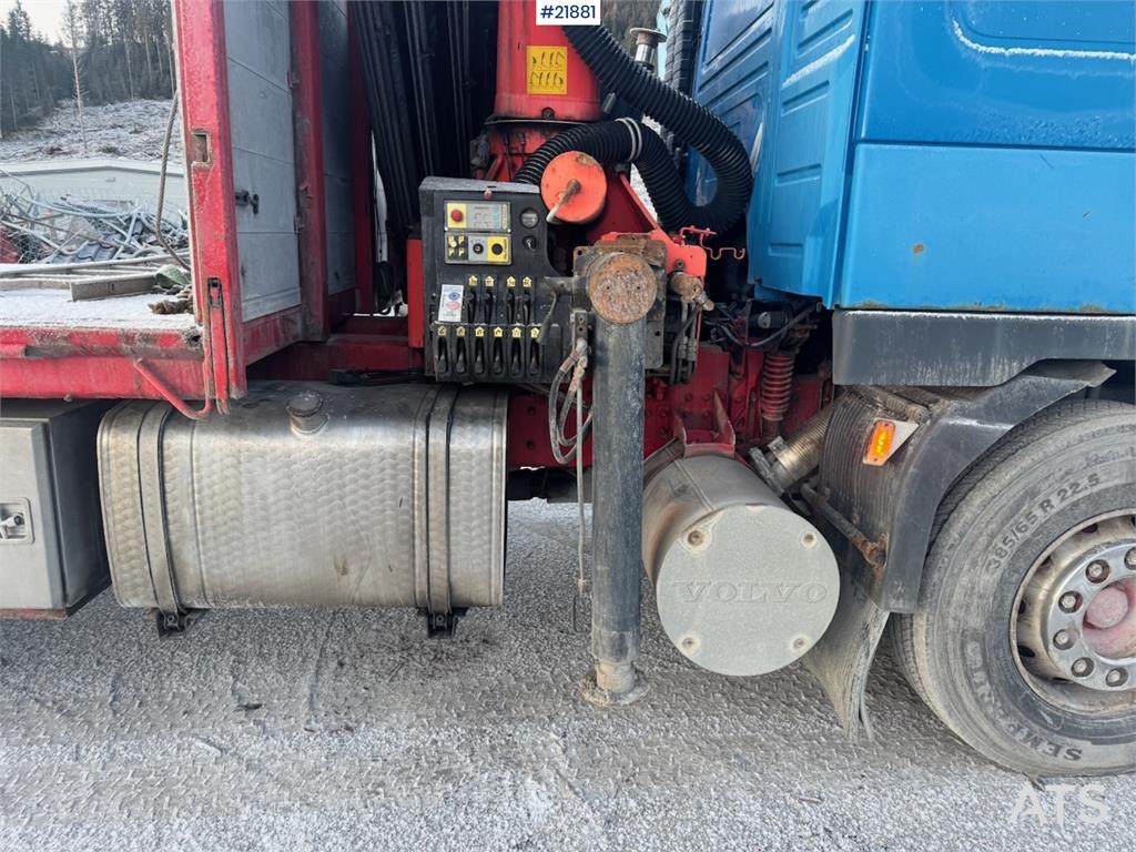 Volvo FM12 6x2 Crane Truck w/ 23 t/m Palfinger Crane WAT