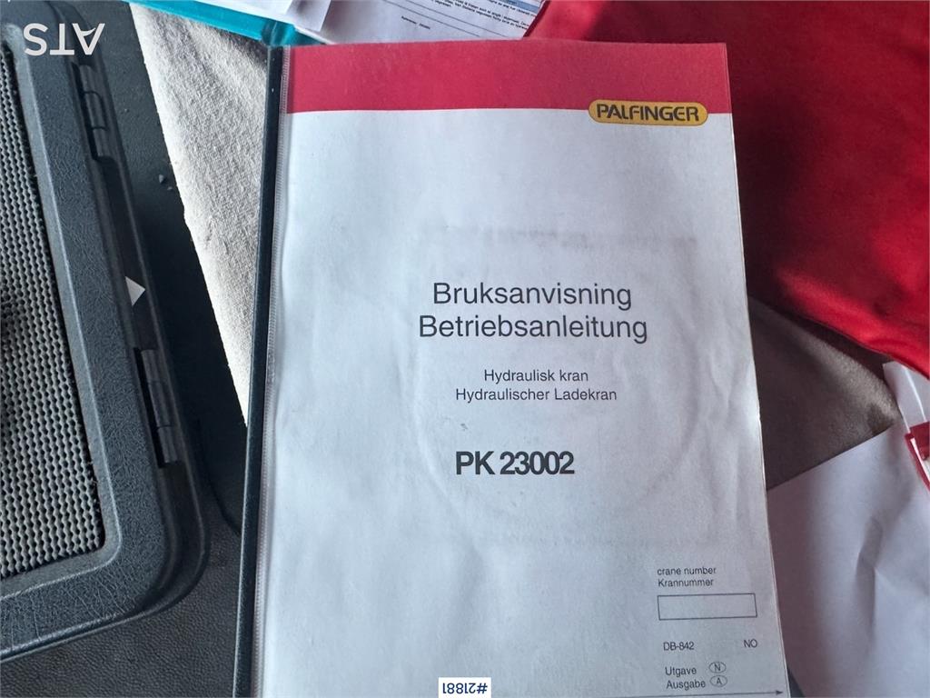 Volvo FM12 6x2 Crane Truck w/ 23 t/m Palfinger Crane WAT