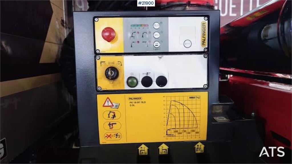 Scania P400 crane truck w/ 2017 Palfinger PK-19.001 crane