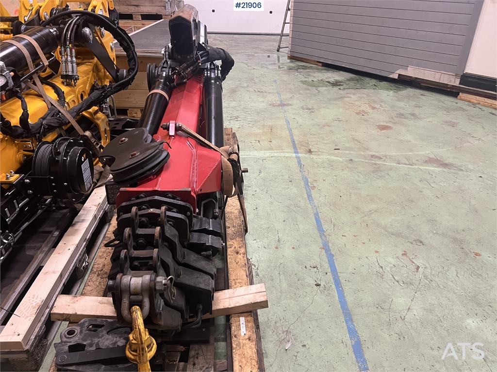 Scania R580 8x2 crane truck w/ 95t/m hmf crane, jib, winc