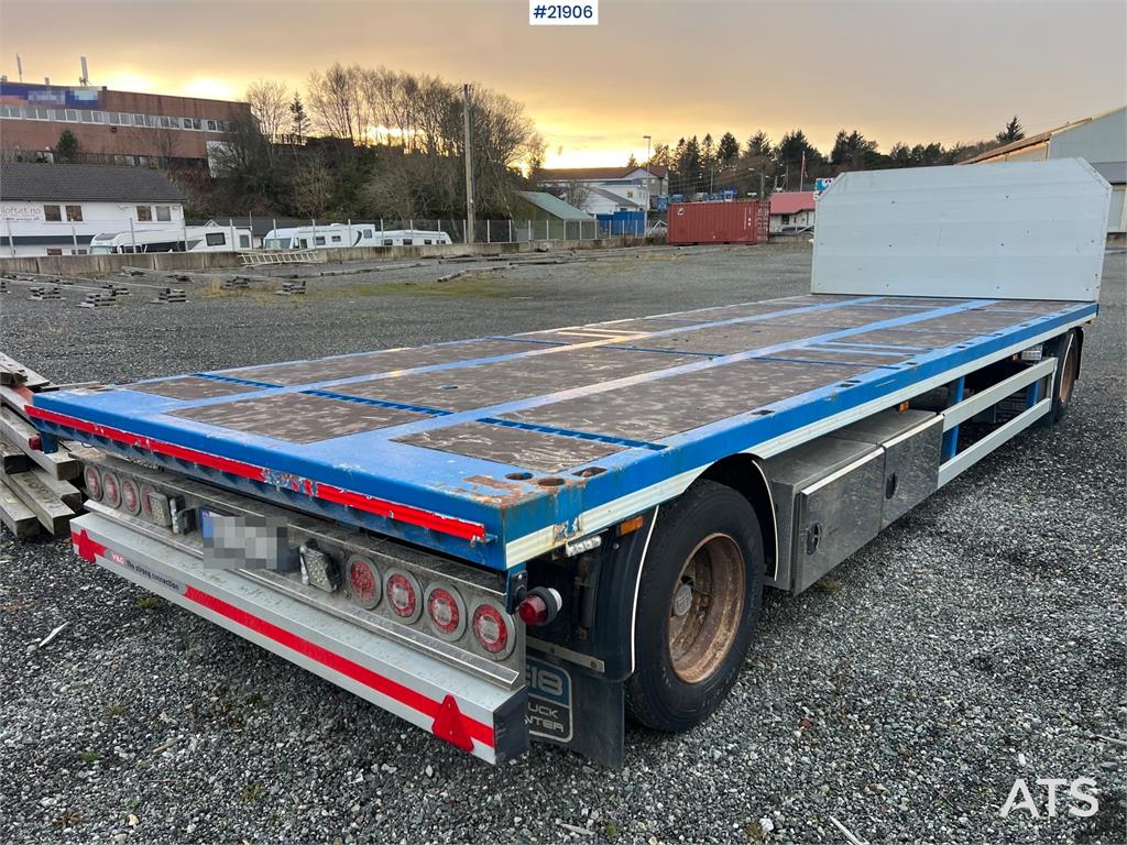 Scania R580 8x2 crane truck w/ 95t/m hmf crane, jib, winc